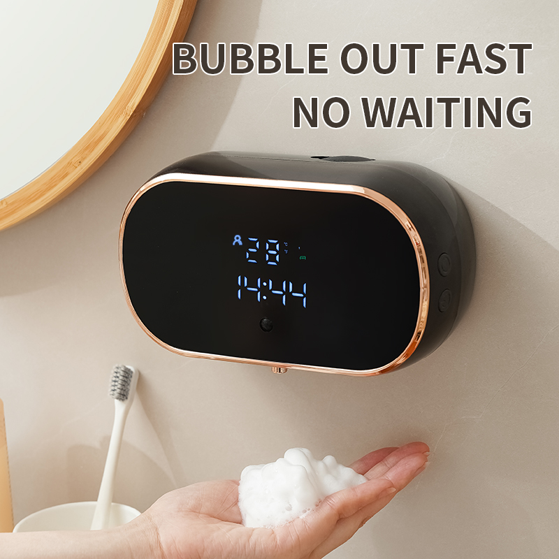 Soap Making Diy Kit - スマート自動泡ソープディスペンサー USB充電式ハンドウォッシングマシン 浴室用 ABS素材 2色展開