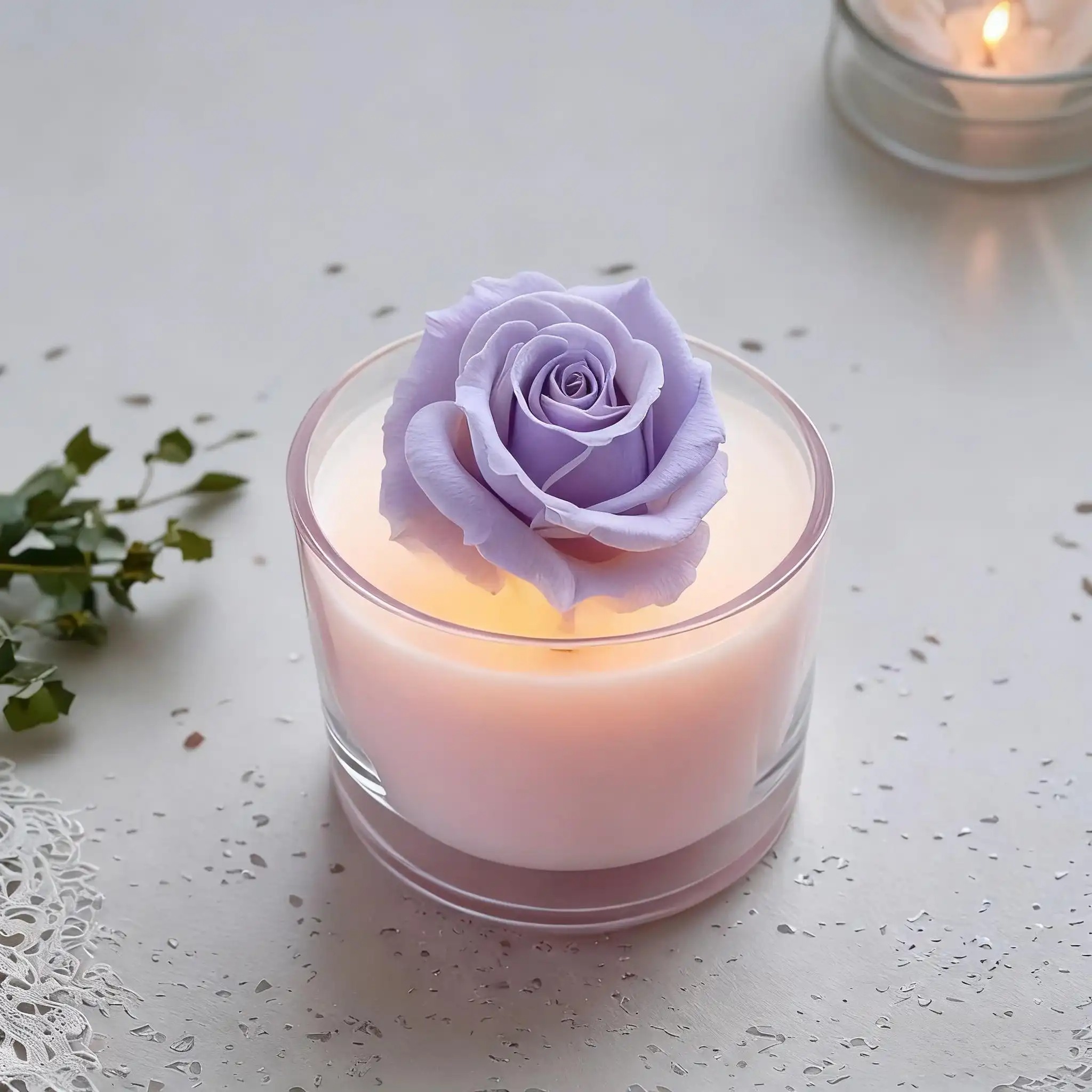 2個のロマンチックな3Dローズシリコンキャンドル型 - 再利 - Soap Making Gifts のレビューと価格