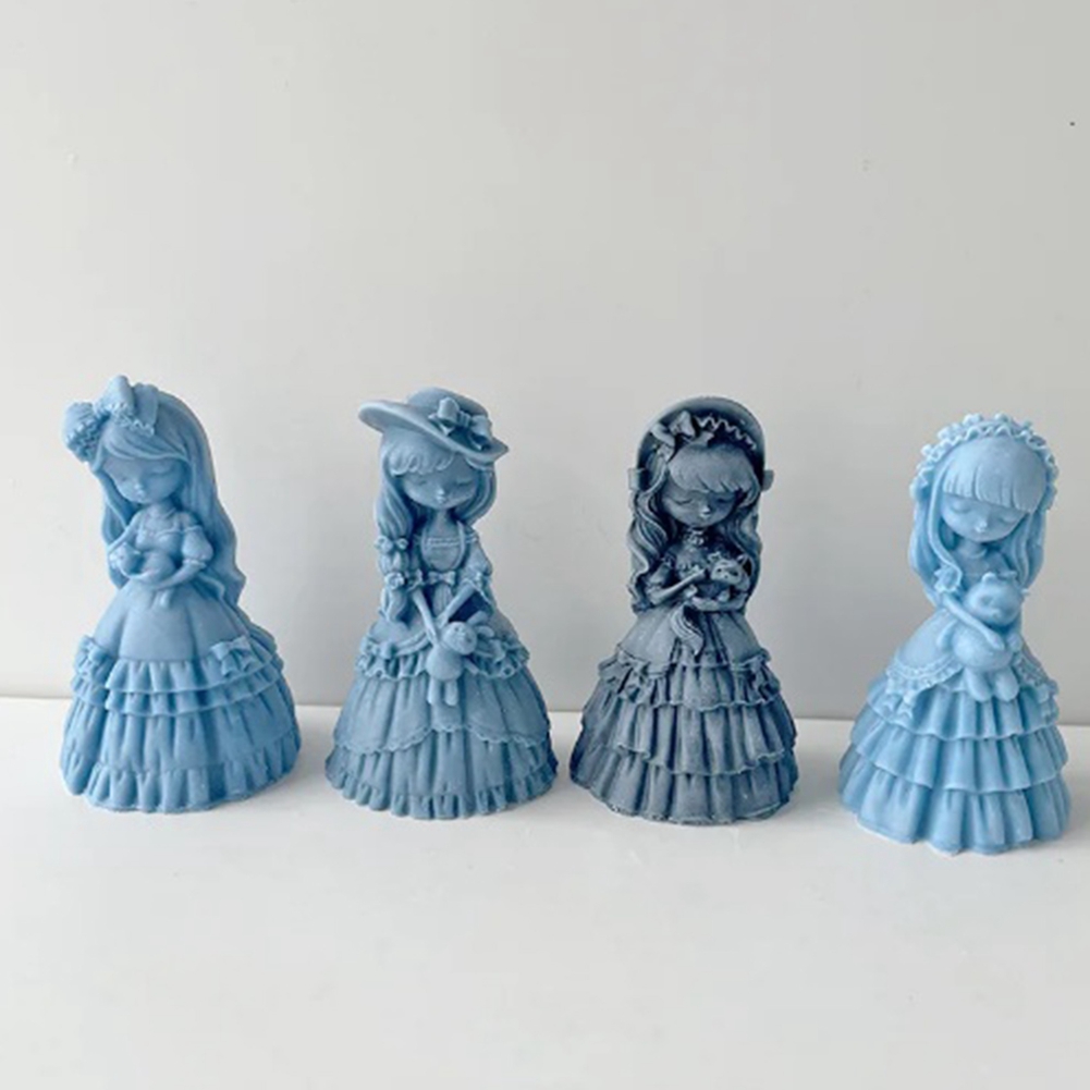 【新入荷】シリコンモールド、かわいいお姫様モチーフ、石膏、レ - Soap Making Gifts のレビューと価格