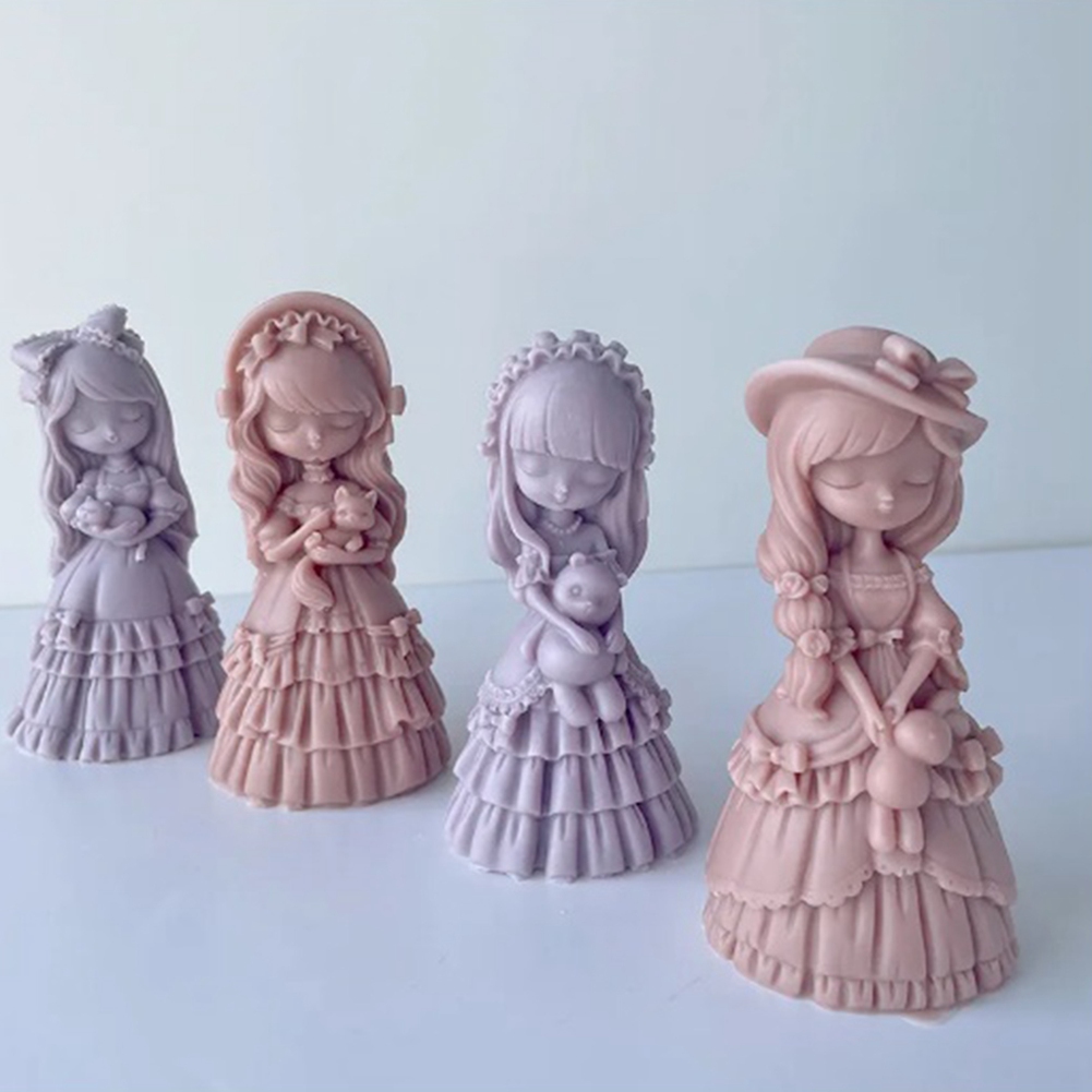 【新入荷】シリコンモールド、かわいいお姫様モチーフ、石膏、レ - Soap Making Gifts のレビューと価格