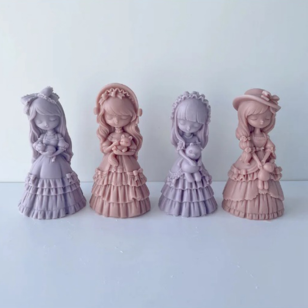 【新入荷】シリコンモールド、かわいいお姫様モチーフ、石膏、レ - Soap Making Gifts のレビューと価格