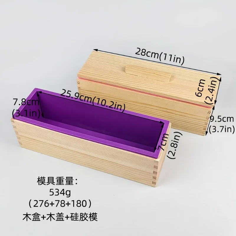シリコーン石鹸型長方形柔軟な型 DIY 手作りツール MJ9 - Soap Making Kit For Beginners のレビューと価格