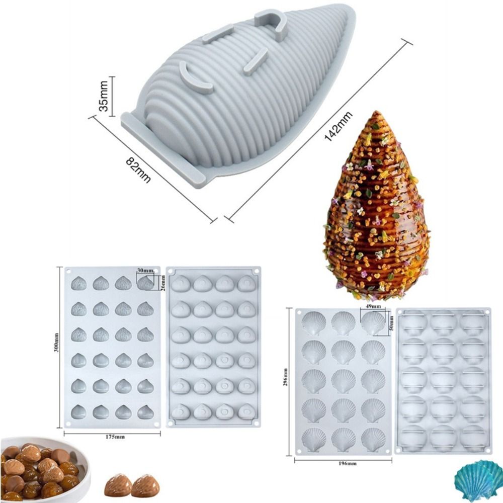 シリコーン素材弁当ケーキシリコーン型石膏製造プリン型 3D  - Soap Making Diy Kit のレビューと価格
