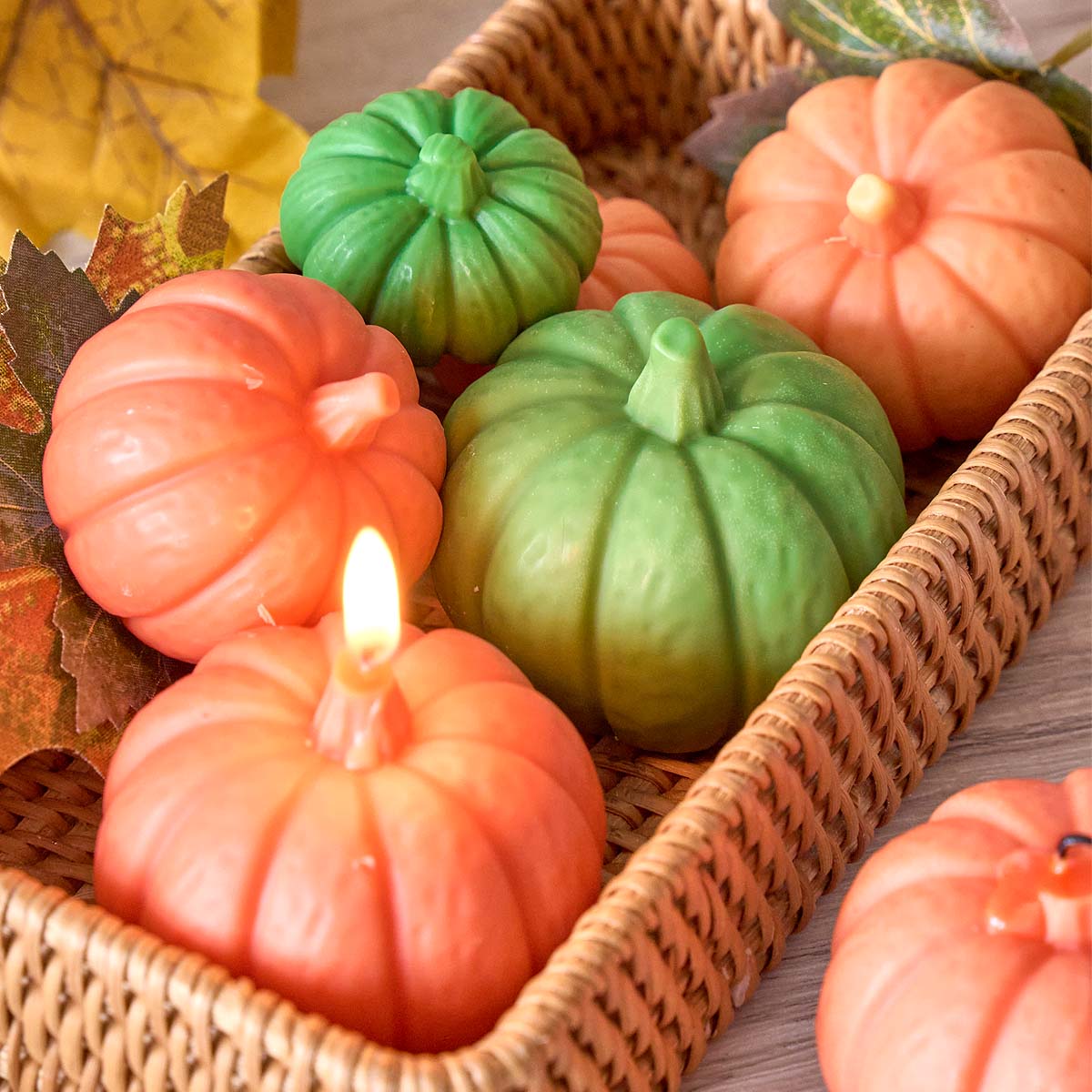 ハロウィンカボチャキャンドルシリコーン型 DIY アロマキャ - Soap Making Gifts のレビューと価格