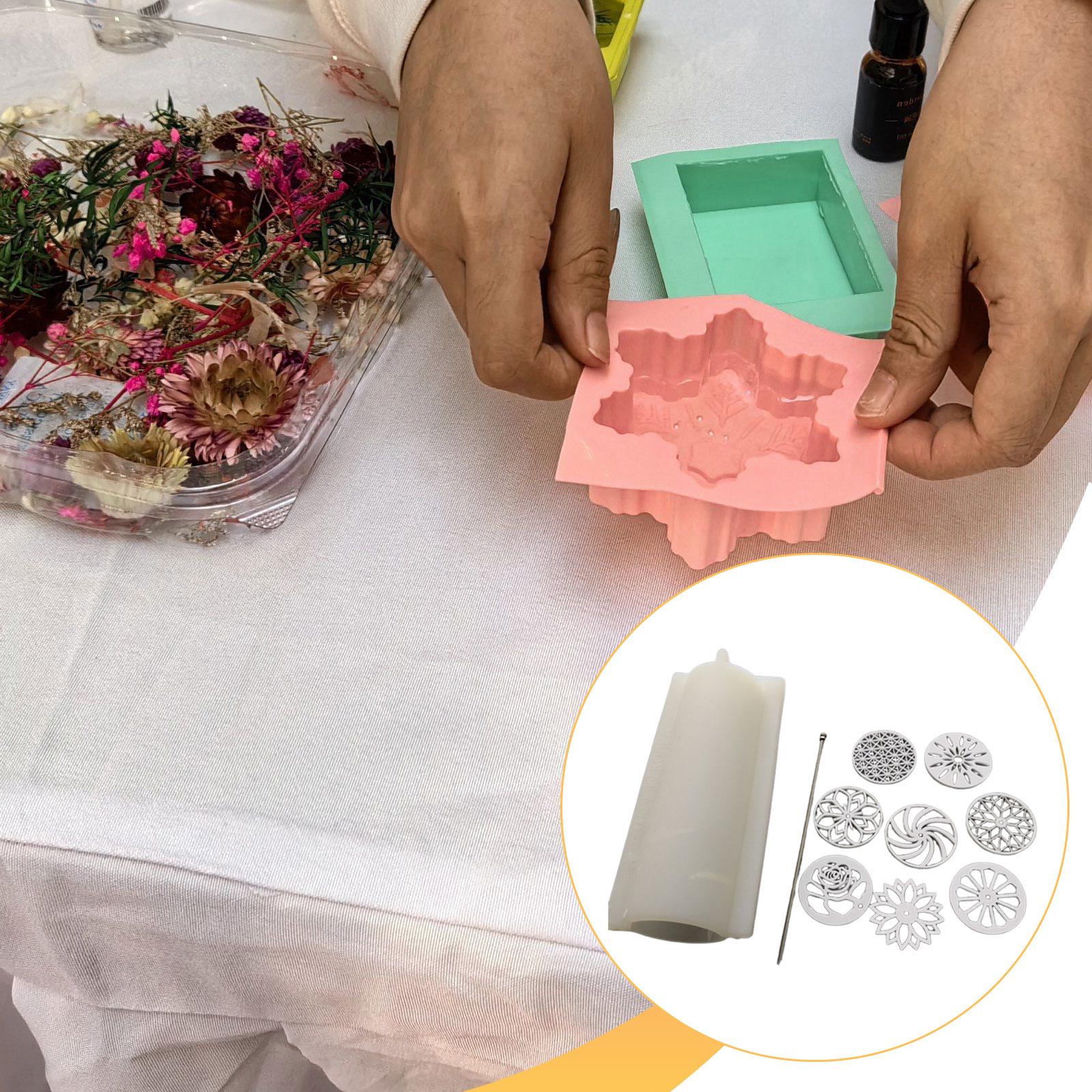 シリコンチューブ柱状石鹸型キット、アクリルテンプレート付き、 - Soap Making Diy Kit のレビューと価格