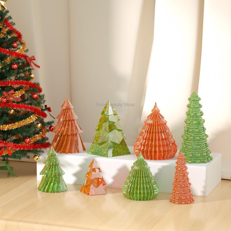 クリスマスツリーシリコンキャンドルモールド、3D斜めストライ - Soap Making Gifts のレビューと価格